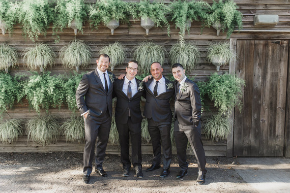 Rustic modern Jewish wedding at Terrain