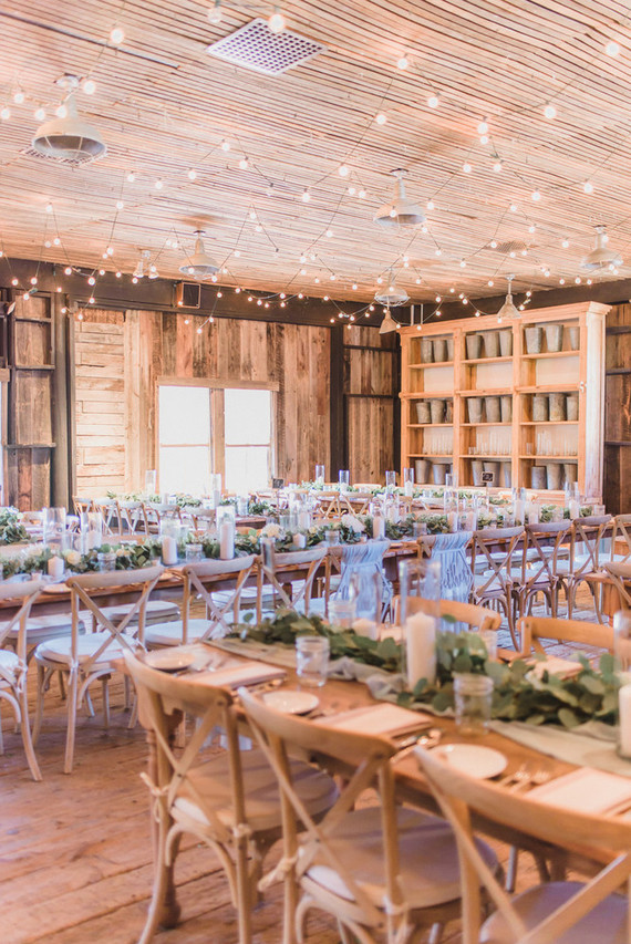 Rustic modern Jewish wedding at Terrain