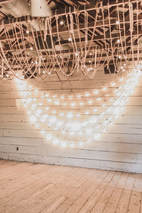 Rustic modern Jewish wedding at Terrain