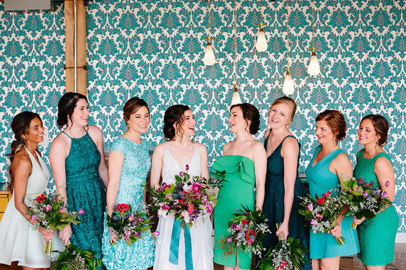 Colorful wedding at The Cheney Place in Grand Rapids