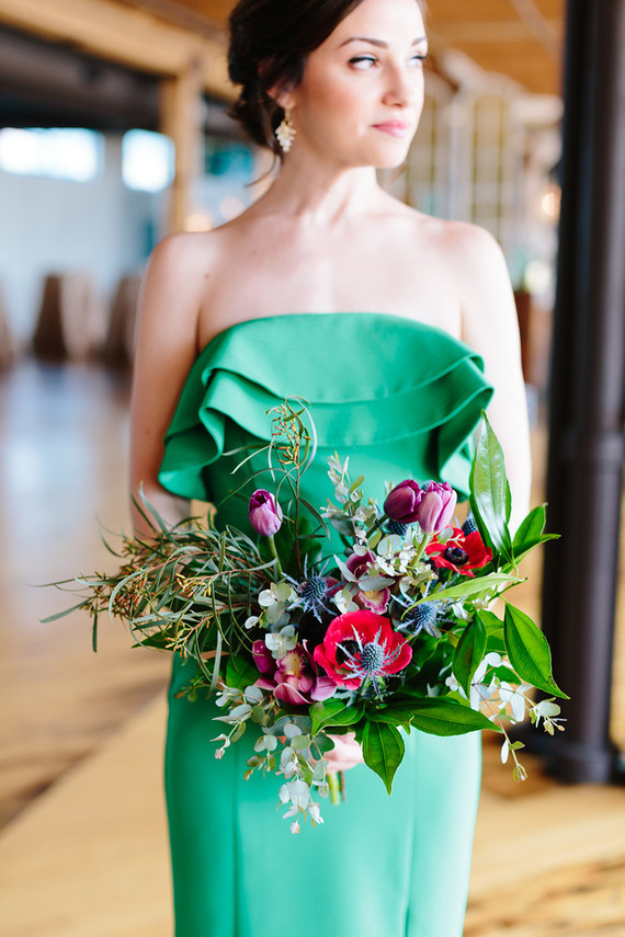 Colorful wedding at The Cheney Place in Grand Rapids