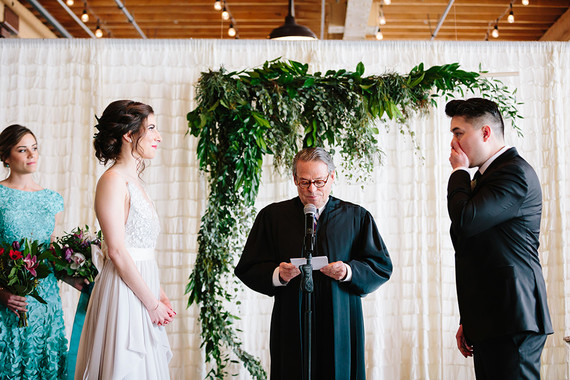Colorful wedding at The Cheney Place in Grand Rapids