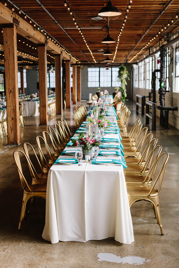 Colorful wedding at The Cheney Place in Grand Rapids