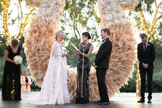 Kaley Cuoco's equestrian inspired ranch wedding in San Diego Inspiration