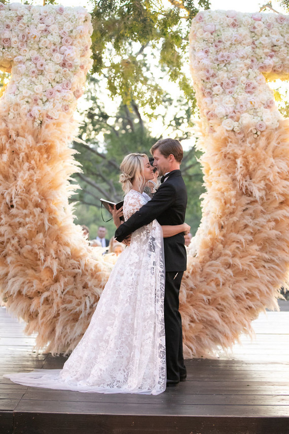 Kaley Cuoco's equestrian inspired ranch wedding in San Diego Inspiration