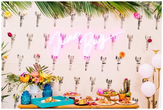June's 1st birthday modern mexican fiesta Inspiration