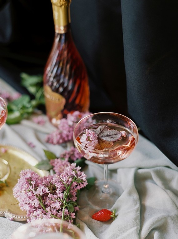 Moody romantic burgundy wedding ideas in France