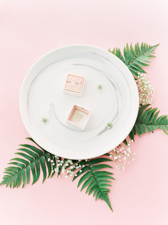 Modern feminine ALL PINK bridal editorial on 100 Layer Cake Inspiration
