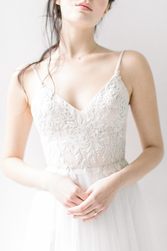 Ethereal stylish blush bridal inspiration Inspiration