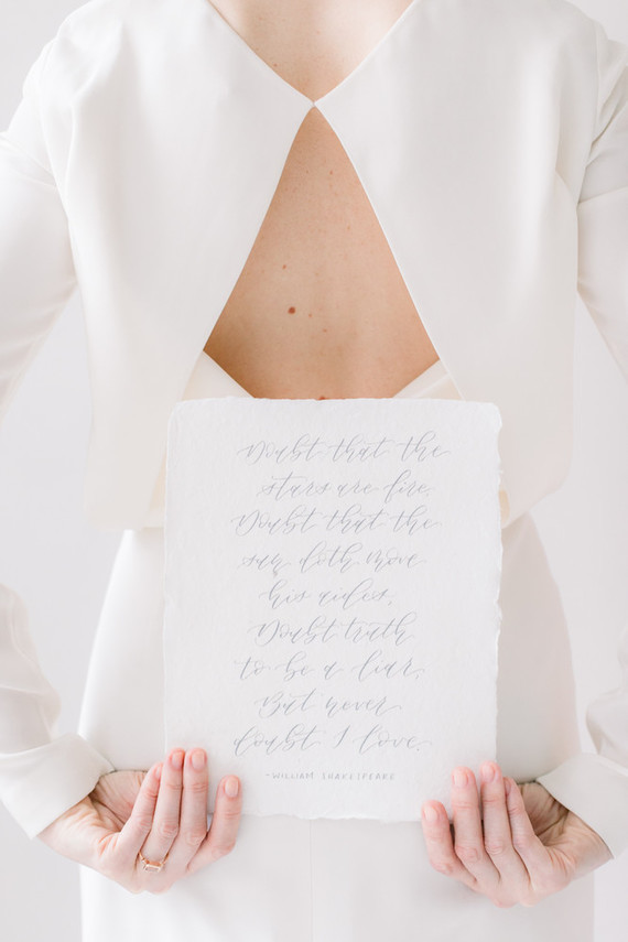 Ethereal stylish blush bridal inspiration