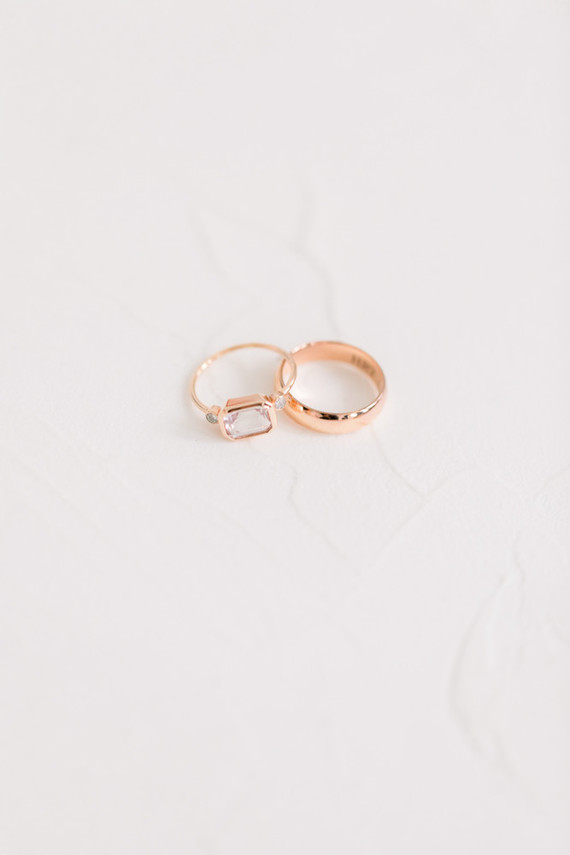 Ethereal stylish blush bridal inspiration