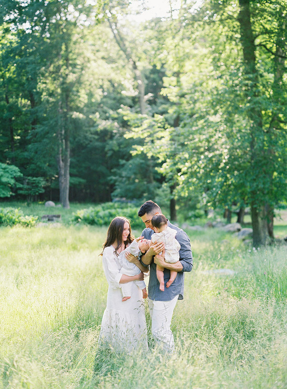 rustic summer upstate New York family photos on film by Jen Huang