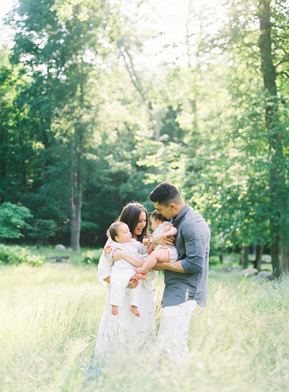 rustic summer upstate New York family photos on film by Jen Huang