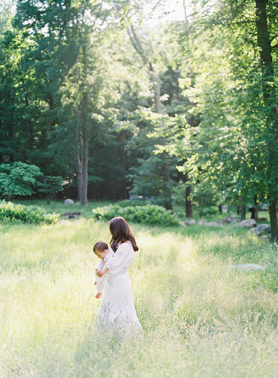 rustic summer upstate New York family photos on film by Jen Huang