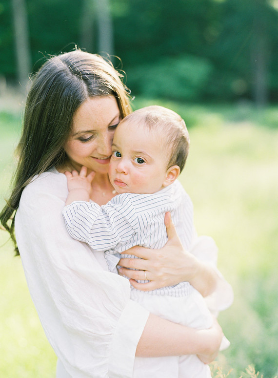 rustic summer upstate New York family photos on film by Jen Huang
