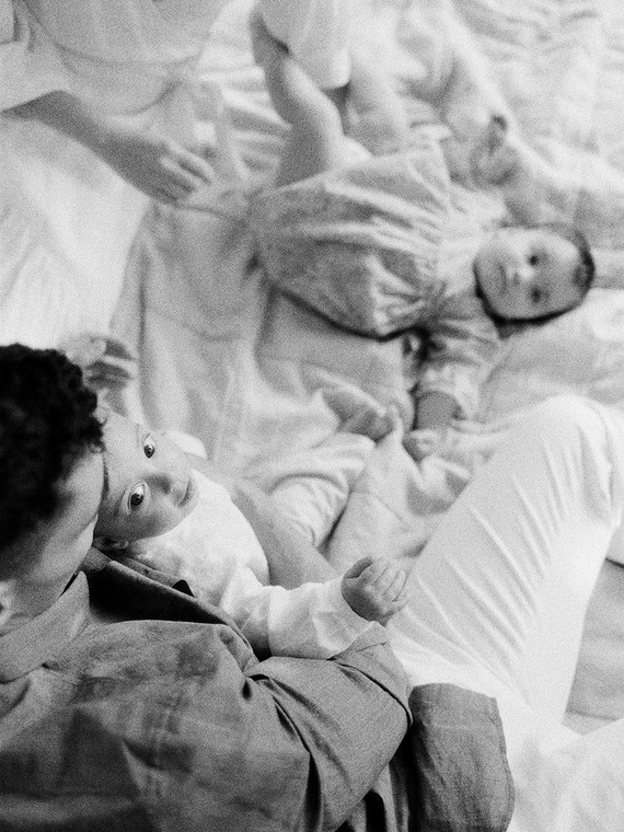 rustic summer upstate New York family photos on film by Jen Huang