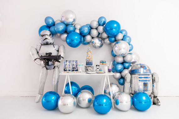 Modern Star Wars birthday party ideas Inspiration