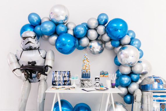 Modern Star Wars birthday party ideas Inspiration