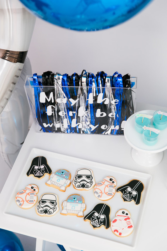 Modern Star Wars birthday party ideas Inspiration