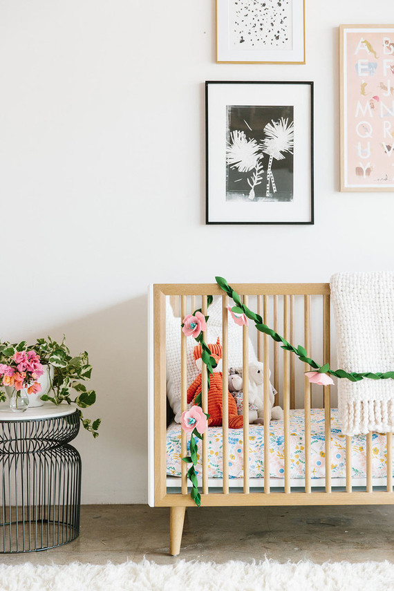 Parisian girl's nursery Inspiration