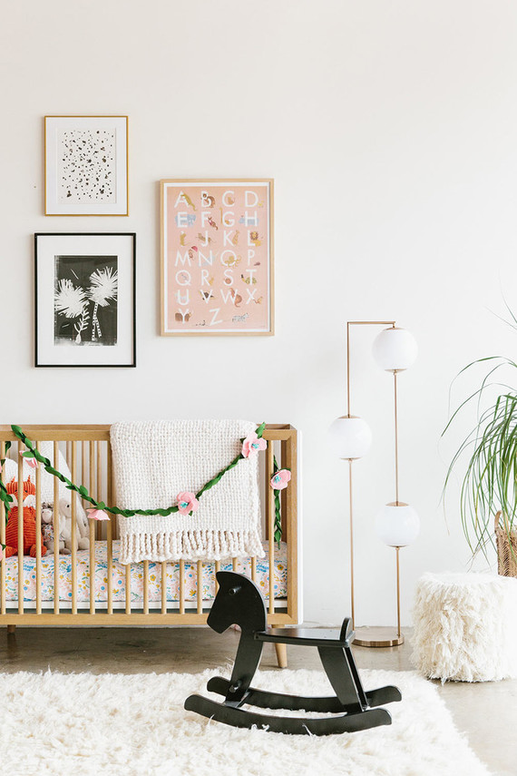 Parisian girl's nursery Inspiration