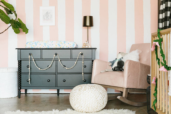 Parisian girl's nursery Inspiration