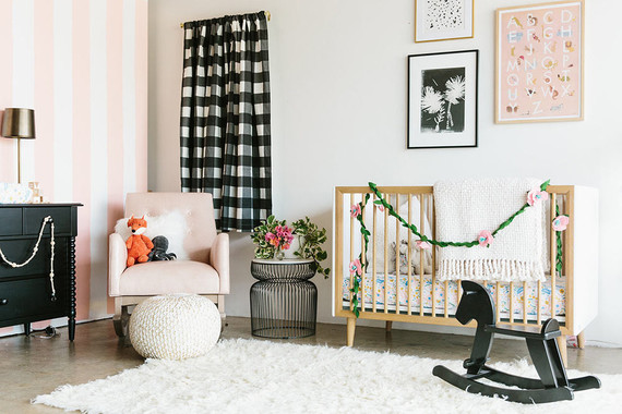 Parisian girl's nursery