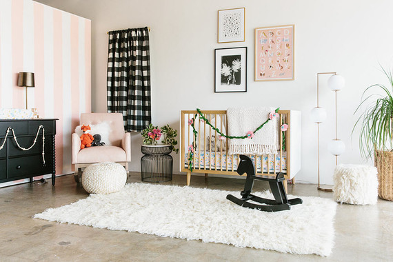 Parisian girl's nursery Inspiration