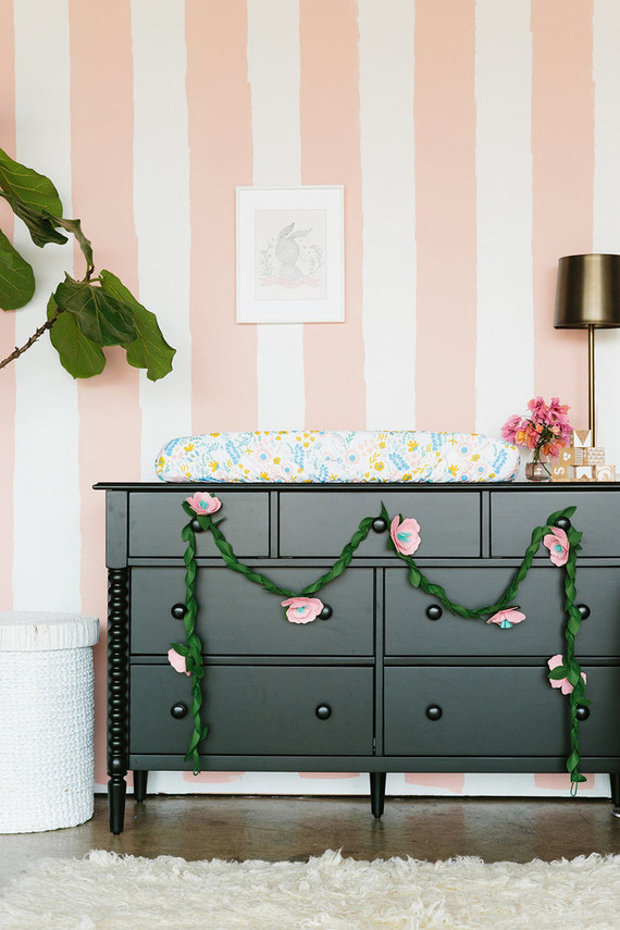 Parisian girl's nursery Inspiration