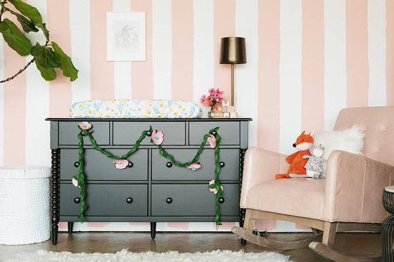 Parisian girl's nursery Inspiration