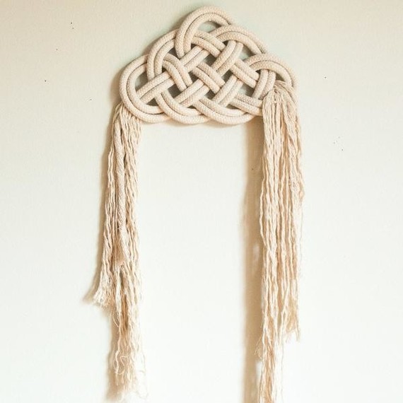 Knotted wall hangings