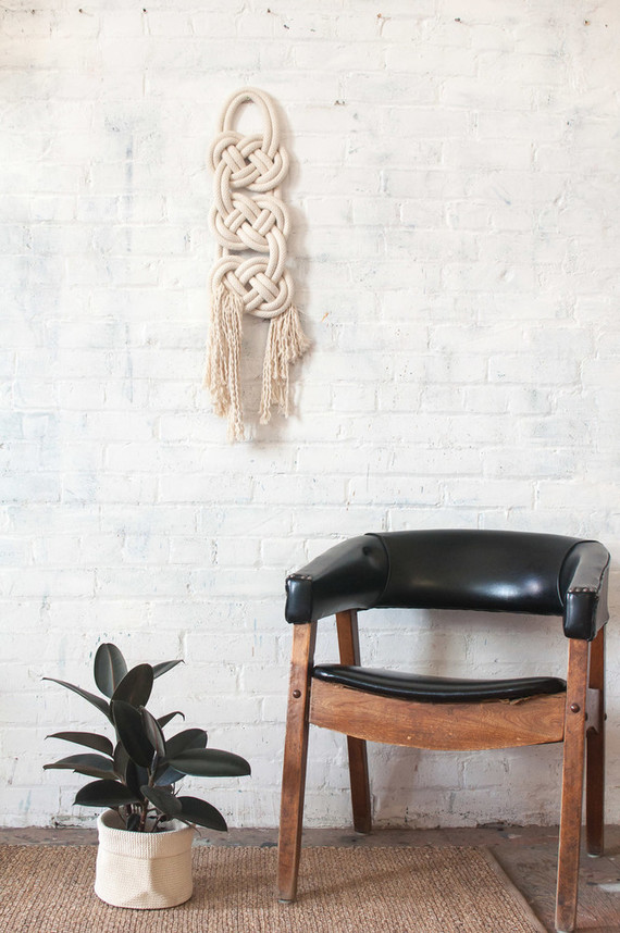 Knotted wall hangings Inspiration