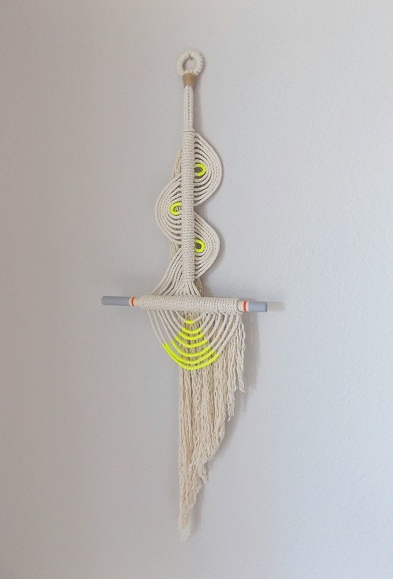 Knotted wall hangings