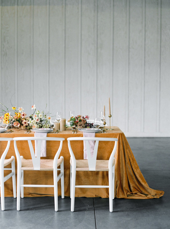 On trend now, a tamarind and pink wedding editorial in Sonoma CA Inspiration