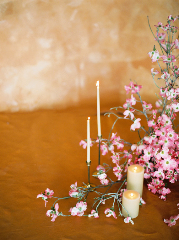 On trend now, a tamarind and pink wedding editorial in Sonoma CA