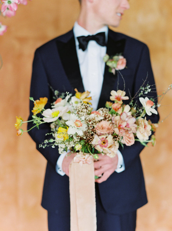 On trend now, a tamarind and pink wedding editorial in Sonoma CA