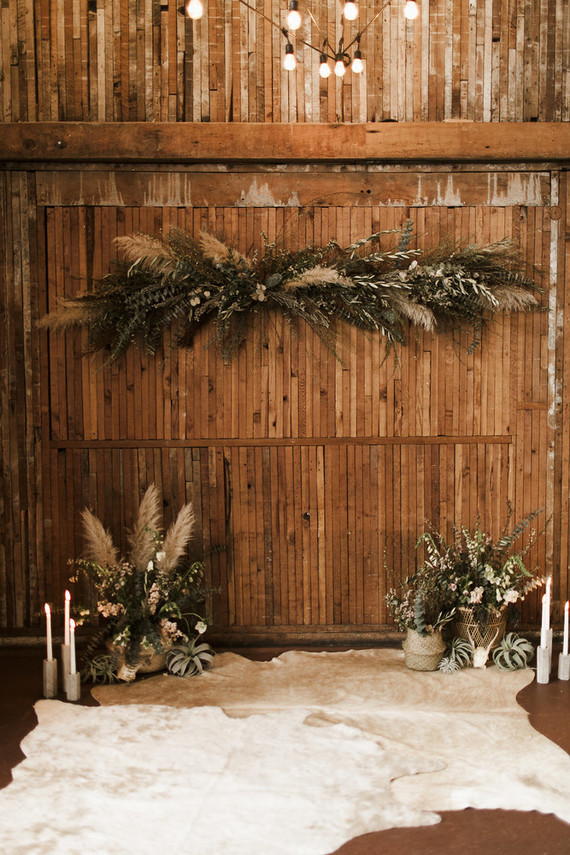 Romantic urban same sex wedding ideas with blush tones