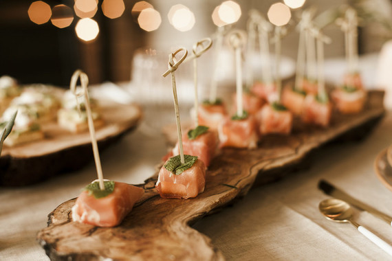 Romantic urban same sex wedding ideas with blush tones