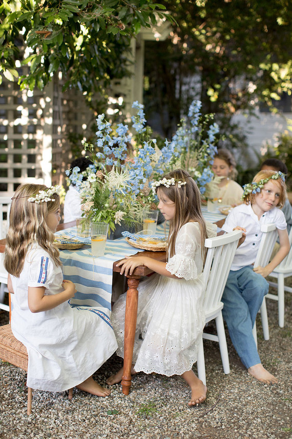 A midsummer garden party + YEAH rentals kids launch! Inspiration