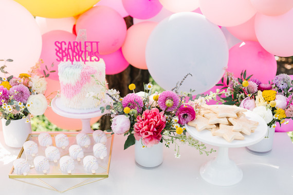 Modern girly My Little Pony birthday party