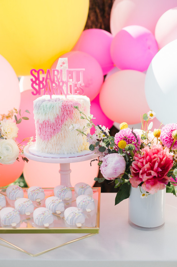 Modern girly My Little Pony birthday party