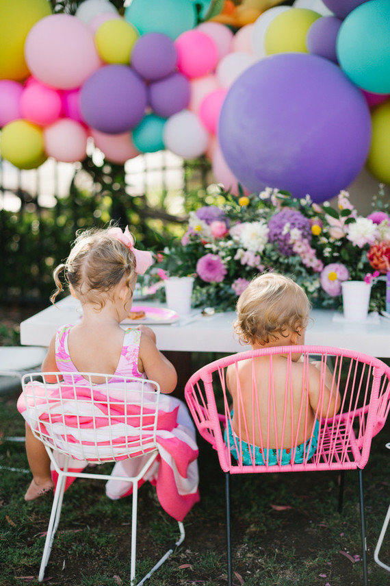 Modern girly My Little Pony birthday party