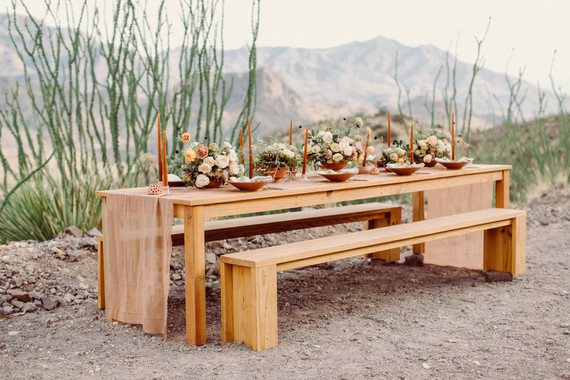 West Pinto terracotta inspired wedding editorial in West Texas