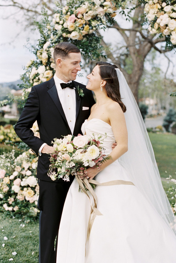 Elegant floral California wedding at The Inn at Rancho Santa Fe Inspiration
