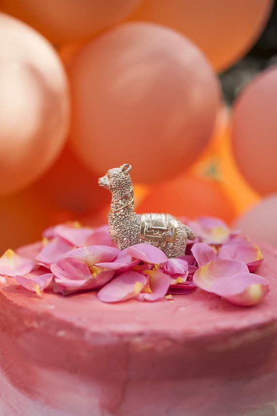 Earth tone llama themed first birthday party