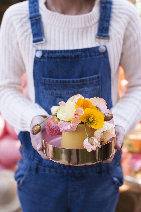 Earth tone llama themed first birthday party