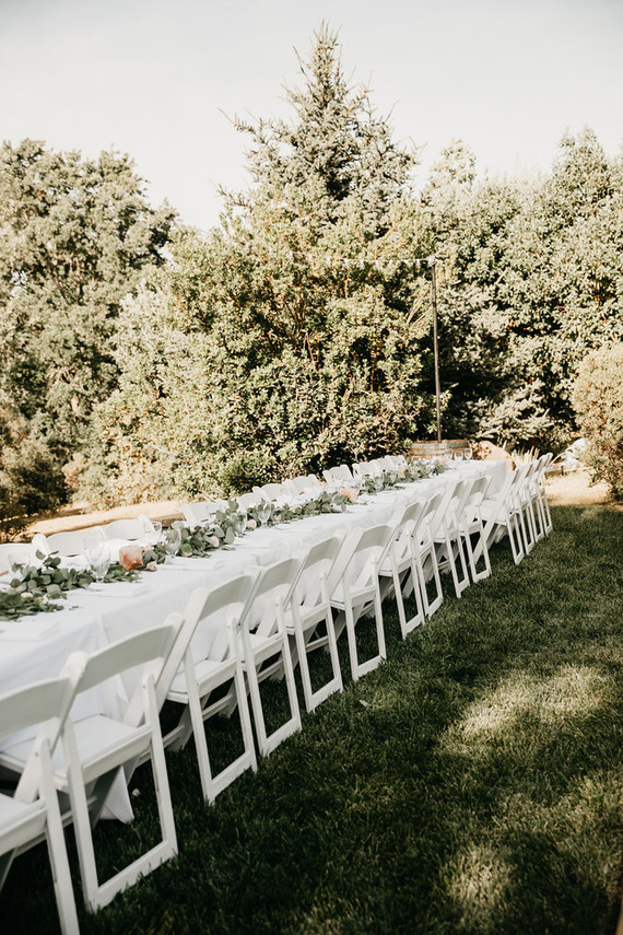 A stylish, thoughtful backyard wedding for $10K on 100 Layer Cake