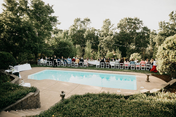 A stylish, thoughtful backyard wedding for $10K on 100 Layer Cake Inspiration