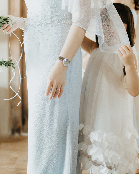 Elegant, romantic white + green wedding at Khayangan Estate in Bali