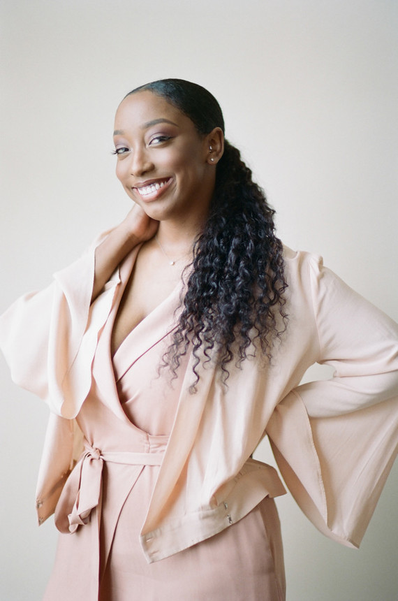 Blush + yellow wedding inspired by daffodils